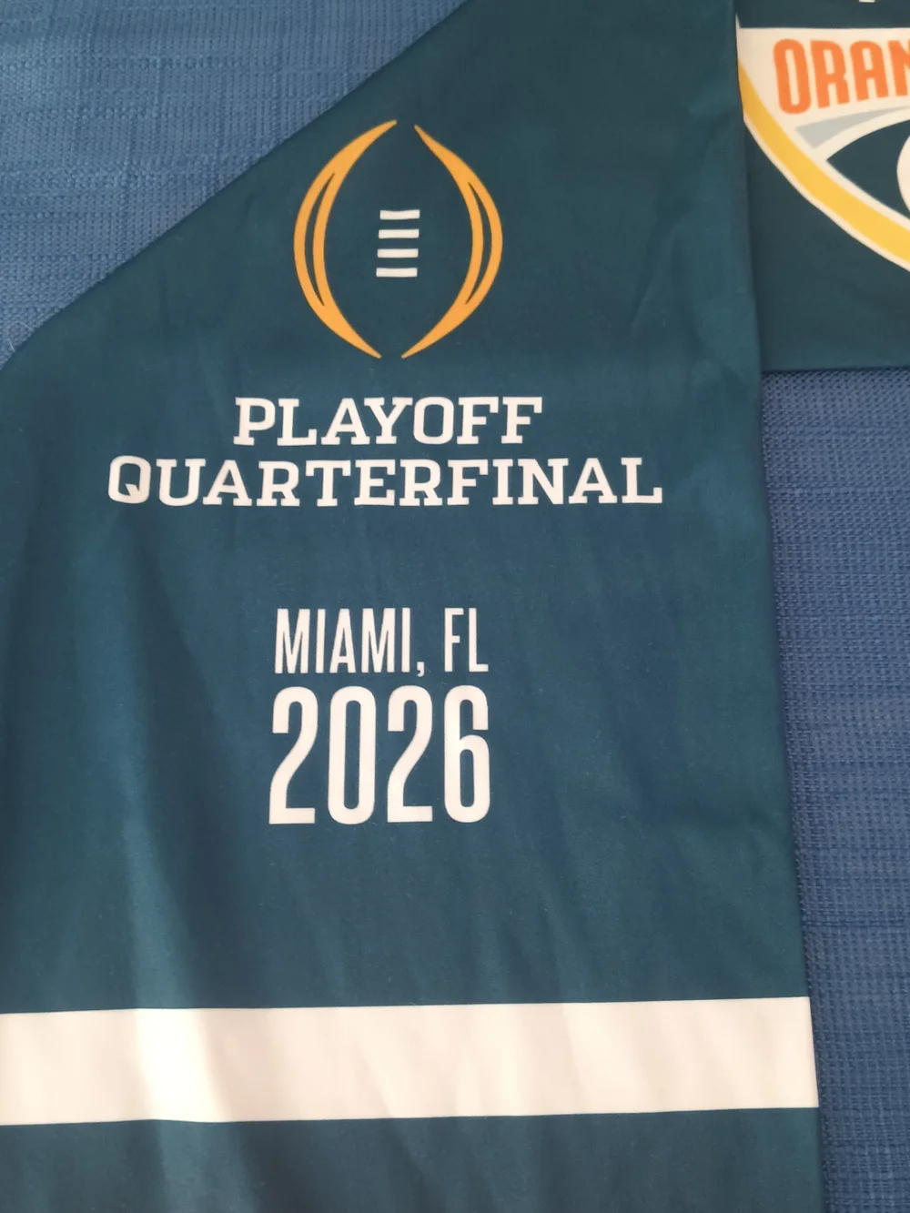 2026 Capital One Orange Bowl Playoff Qtrfinal Scarf Oregon Ducks v Texas Tech